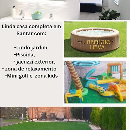 Casa Incrivel Refugio Lieva ,Piscina , Jacuzzi Exterior E Zona Kids Apartamento Nelas Exterior foto