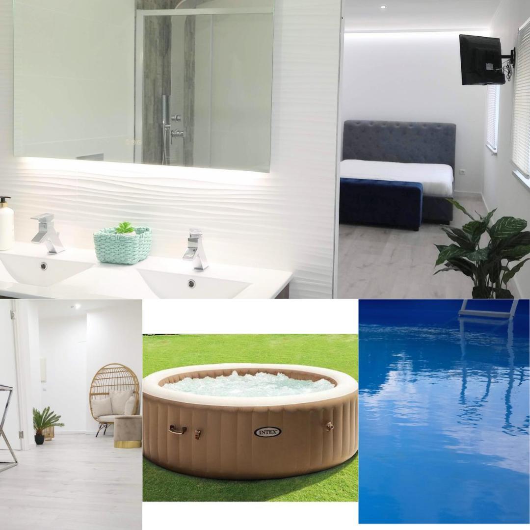 Casa Incrivel Refugio Lieva ,Piscina , Jacuzzi Exterior E Zona Kids Apartamento Nelas Exterior foto